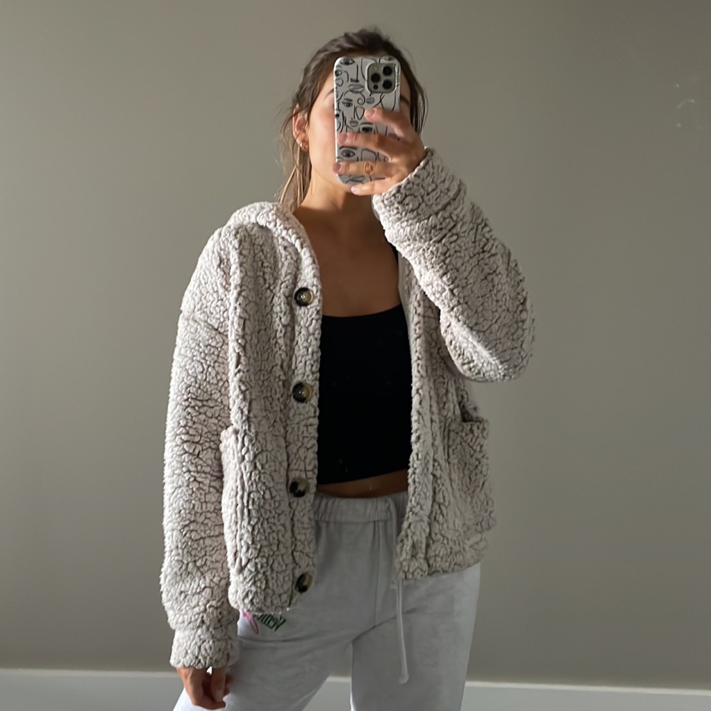 Sherpa Button Down Jacket